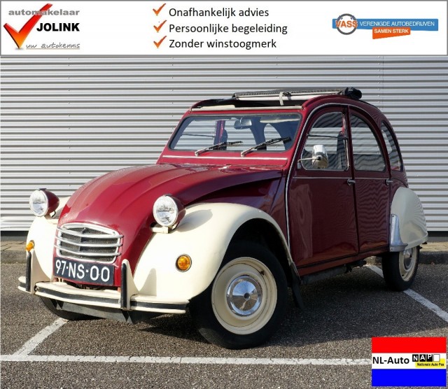 CITROEN 2CV 2CV6 I NL-Auto I Verzwaard chassis I Schijfremmen I Oldtimer I Oude restauratie I, Automakelaar Jolink, Deventer