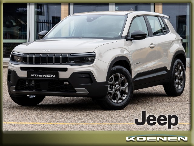 Jeep Avenger - 1.2 E-Hybrid Longitude Automaat  Airco/ Carplay/ 16/ Winterpack