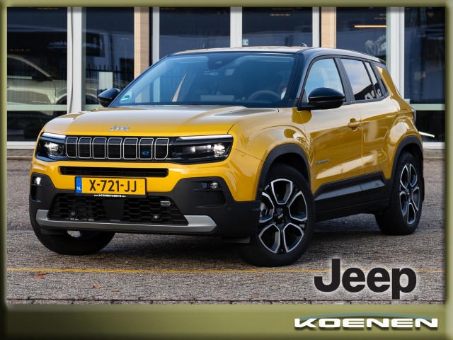 Jeep Avenger - SUMMIT 54KWH /Trekhaak/ 4 seizoen banden / Navi