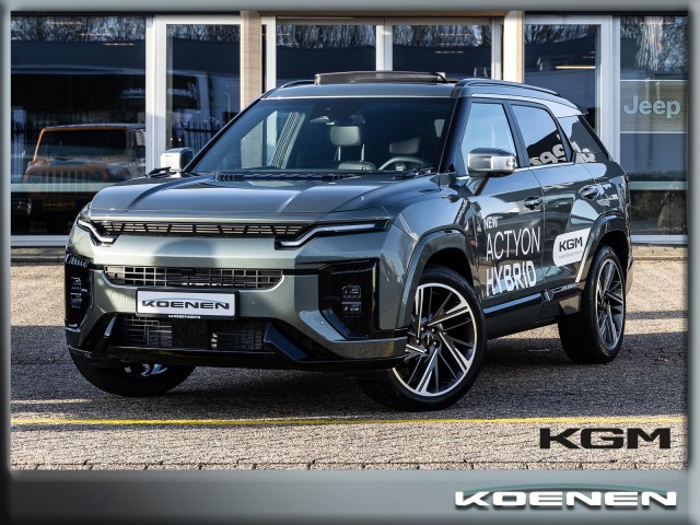 KGM ACTYON Platinum 1.5 Full Hybrid HEV 2WD 204PK , Koenen Autobedrijf BV, Echt