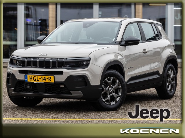 Jeep Avenger - 1.2 E-HYBRID Automaat Longitude ALL SEASON banden