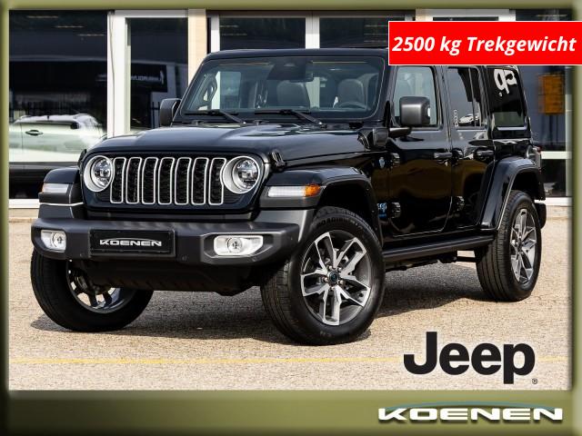 JEEP WRANGLER 4xE Sahara 4wd Auto. 20 LM / SKY ONE SOFTTOP / ADAPT. CRUISE, Koenen Autobedrijf BV, Echt