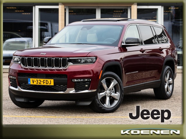 Jeep Grand cherokee - 3.6 V6 4x4 Automaat Limited LPG G3 Onderbouw GRIJS Kenteken