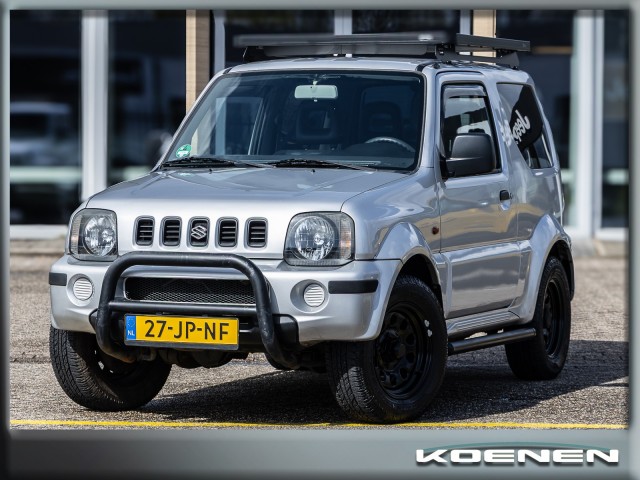 Suzuki Jimny - 1.3 4WD AIRCO SIDEBARS DAKIMPERIAAL BULLBAR TREKHAAK
