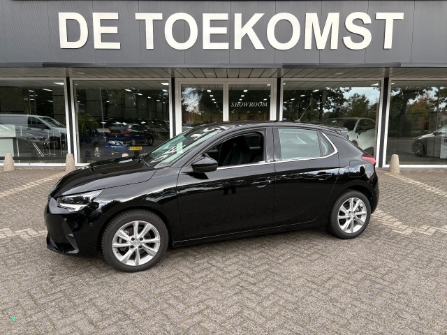 Opel Corsa - 1.2 T Automaat Winterpakket Navigatie app Airco PDC Leder Half