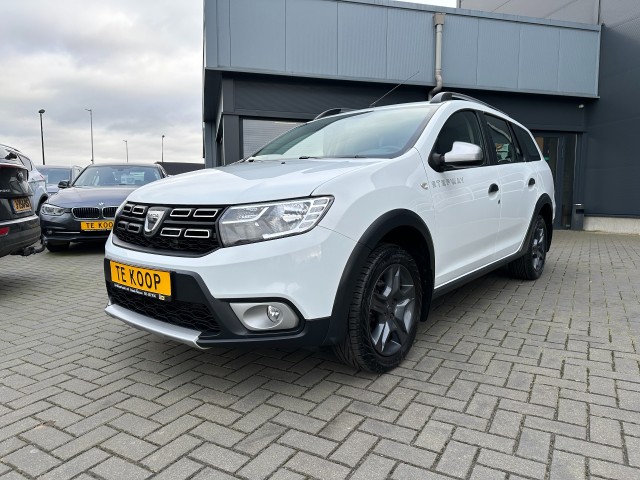 DACIA LOGAN MCV 0.9TCe Stepway Wit, CarPass, navigatie, cruise control, de Bruyn Auto's V.O.F., Baarle - Nassau