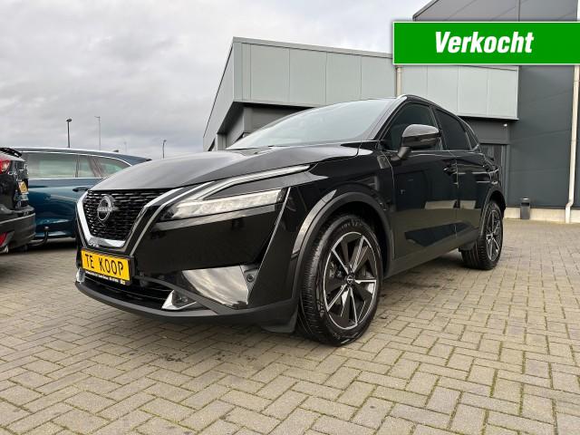 NISSAN QASHQAI 1.3 DiG-T Aut. MHEV Tekna camera Panoramadak , de Bruyn Auto's V.O.F., Baarle - Nassau