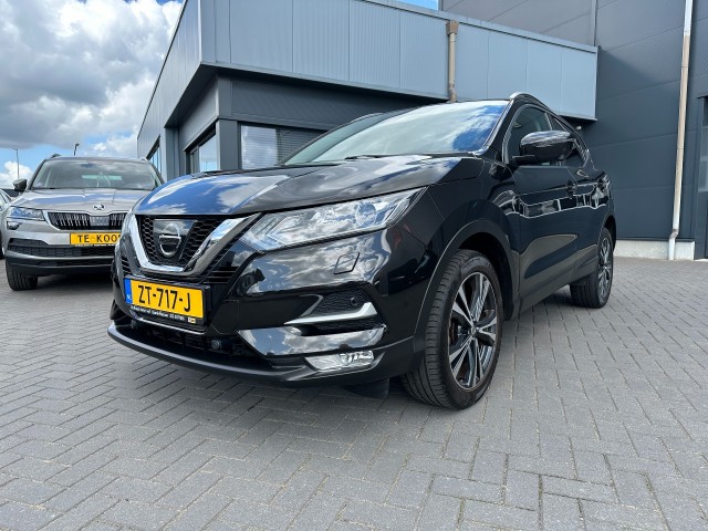NISSAN QASHQAI 1.2i N-Connecta Aut. Navi Camera Trekhaak , de Bruyn Auto's V.O.F., Baarle - Nassau
