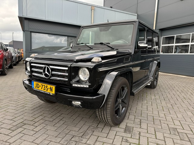 MERCEDES-BENZ G-KLASSE AMG 55 Kompressor Lang V8 Leder 500 PK Trekhaak , de Bruyn Auto's V.O.F., Baarle - Nassau