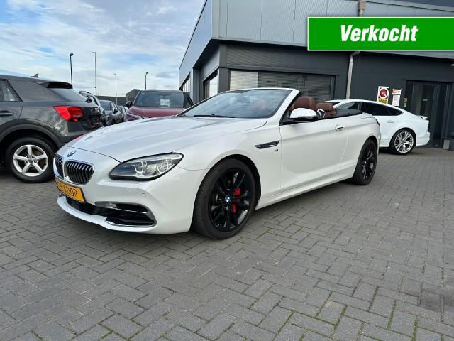 BMW 6-SERIE 640i Cabrio High Executive Navi Leder 63000 KM !! , de Bruyn Auto's V.O.F., Baarle - Nassau