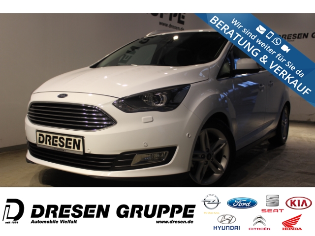 Ford Grand c-max - Titanium 1.5 EcoBoost 7-Sitzer+Automatik+Allwetterreifen+Navi+Bi