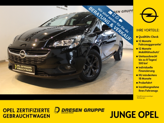 Opel Corsa - E 120 Jahre ecoFlex 1.4 Allwetterreifen+Rückfahrkamera+Sitz-&Len
