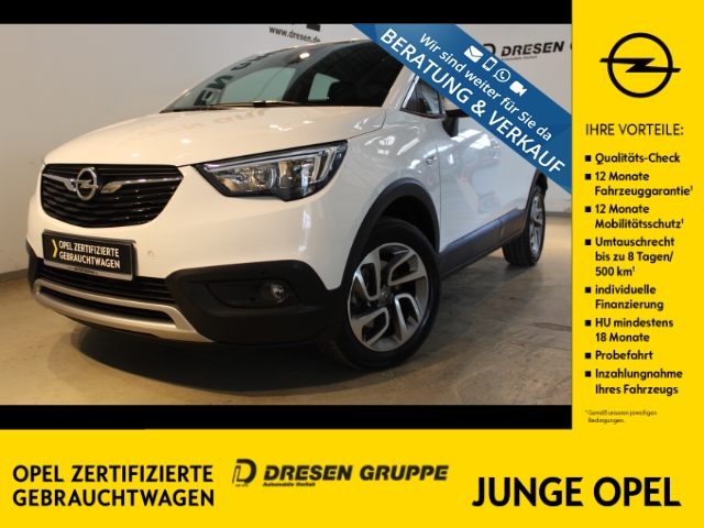 Opel Crossland x - INNOVATION 1.2 Turbo Automatik+Allwetterreifen+Keyless+Sitz-&Len