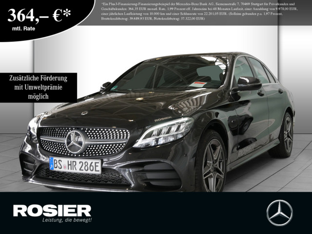 Mercedes-benz C-klasse - C 300 de AMG Line Abstandstemp. LED Pano Navi SH
