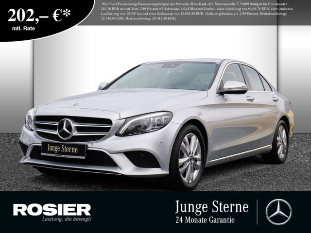 Mercedes-benz C-klasse - C 220 d Avantgarde Multibeam Spur+Totw Navi Kam.