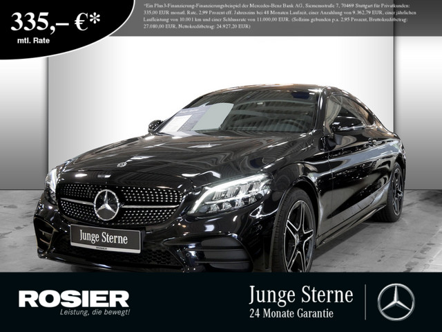 Mercedes-benz C-klasse - C 180 Coupe AMG Line 9G Night LED Navi Kamera BT