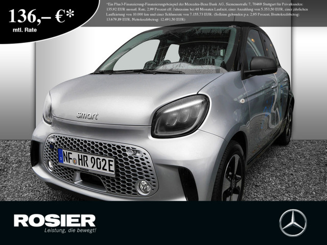 Smart Forfour - EQ Exclusive Pano DAB Klima Tempomat SHZ