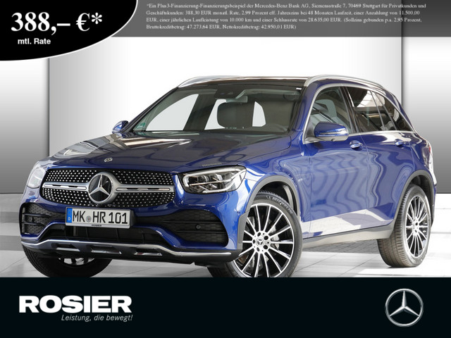 Mercedes-benz Glc-klasse - GLC 220 d 4M AMG Line AHK Pano 360° Spur+Totw.