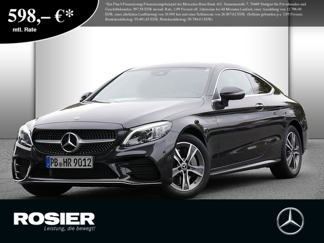 Mercedes-benz C-klasse - C 400 Coupe AMG Line 4M NAVI LED SITZBELÜFTUNG