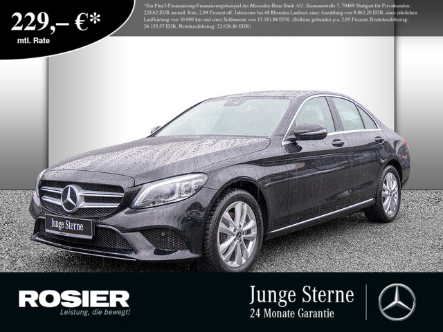 Mercedes-benz C-klasse - C 220 d Avantgarde SHD Multibeam Kamera Fahr-Ass
