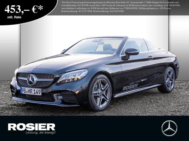 Mercedes-benz C-klasse - C 180 Cabrio AMG Line Fahr-Ass. Air Navi LED Kam