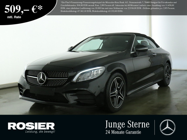 Mercedes-benz C-klasse - C 400 4M Cabrio Avantgarde Fahr-Ass Airscarf LED