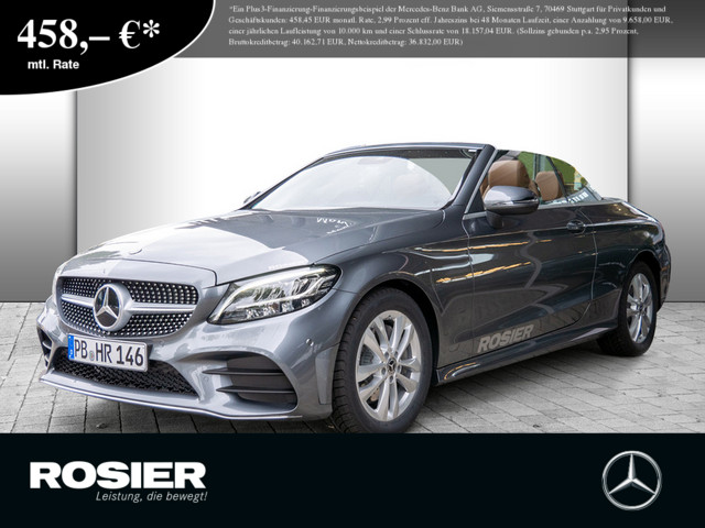 Mercedes-benz C-klasse - C 180 Cabrio Fahr-Ass. LED Kamera Airscarf Navi