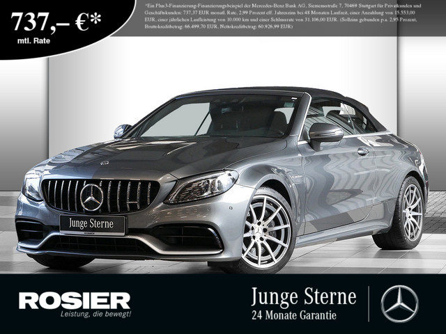 Mercedes-benz C-klasse - C 63 AMG Cabrio Sitzbelüftung Airscarf Burmester