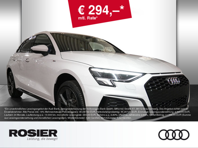 Audi A3 - Sportback S line 40 TFSI e Navi LED B&O SHZ