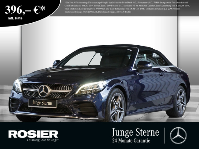 Mercedes-benz C-klasse - C 220 d Cabrio AMG Line Spur+Totw. LED Airscarf