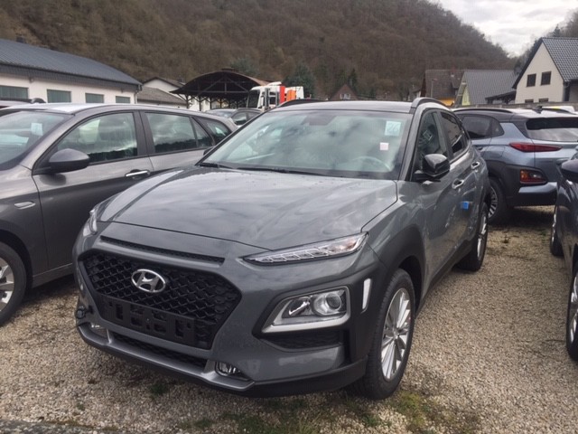 Hyundai Kona - 1.0 T-GDI 120 Navi/Krell/17''/Teilleder/Dach-Schwarz