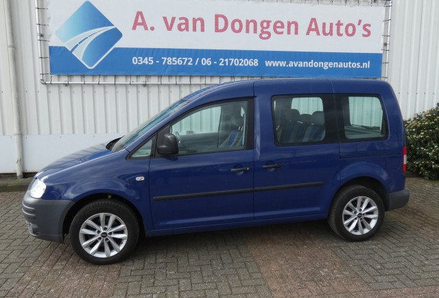 VOLKSWAGEN CADDY 1.6 COMFORTLINE 7Pers,Airco,PDC,APK 5-3-26, A van Dongen auto's, Asperen