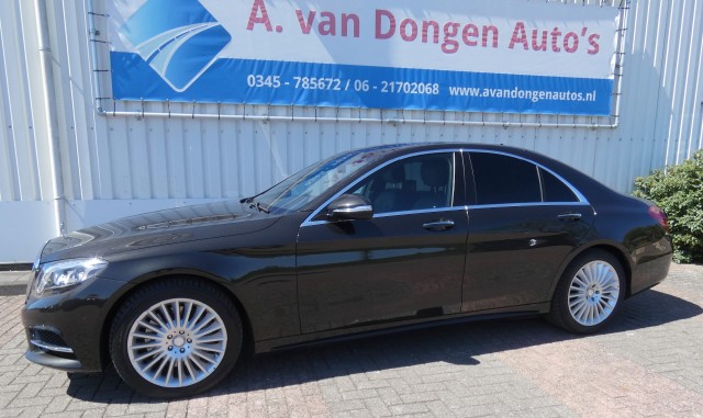 MERCEDES-BENZ S-KLASSE 400 HYBRID PRESTIGE,Nightvision,Leer,DVD, A van Dongen auto's, Asperen