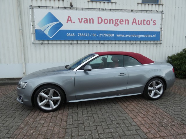 AUDI A5 3.2 FSI S-Line Automaat,Leer,Navi,PDC,APK 16-1-26, A van Dongen auto's, Asperen