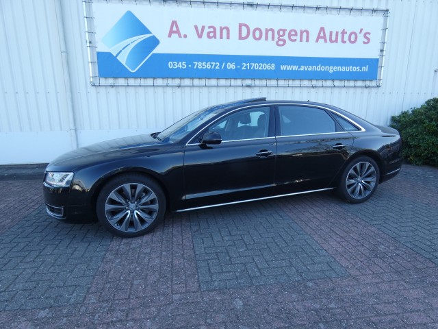 AUDI A8 3.0 TFSI Quattro Lang Automaat,Leer,Schuifdak.Led, A van Dongen auto's, Asperen