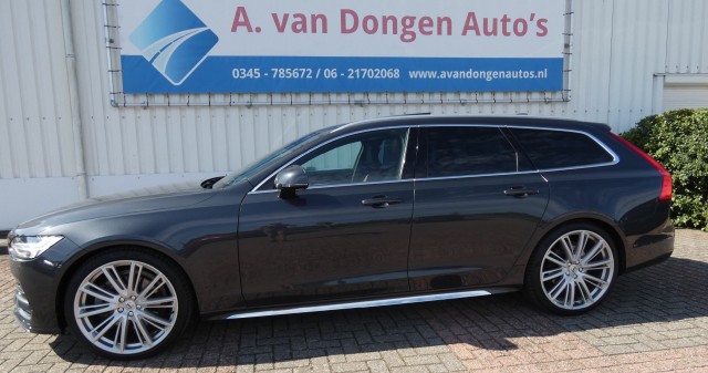 VOLVO V90 2.0 T4 MOMENTUM PRO Polestar 210PK,Pano,DealerOH,H&K, A van Dongen auto's, Asperen
