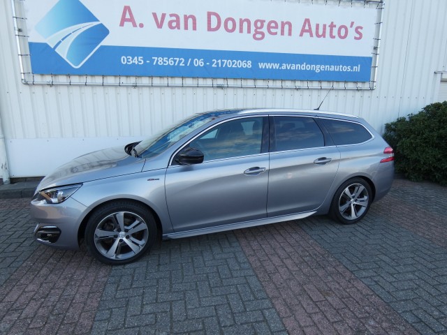PEUGEOT 308 1.2 PURETECH GT-LINE Automaat,Pano,Navi,Trhaak,Led, A van Dongen auto's, Asperen
