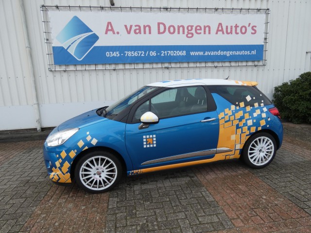 CITROEN DS3 1.6 E-HDI SO CHIC,1e Eignr,Leer,Navi,PDC,DBriem Verv, A van Dongen auto's, Asperen