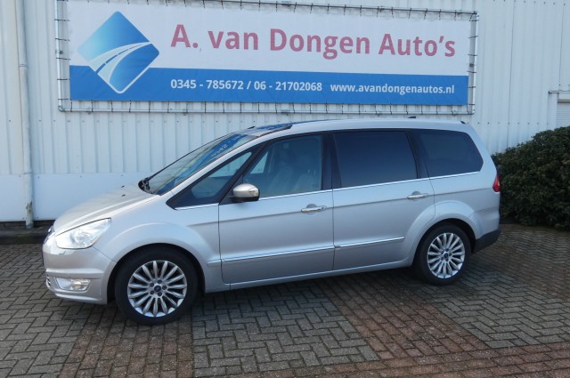 FORD GALAXY 1.6 SCTI PLATINUM,7Pers,Pano,Leer,Navi,Trhaak,Xenon, A van Dongen auto's, Asperen