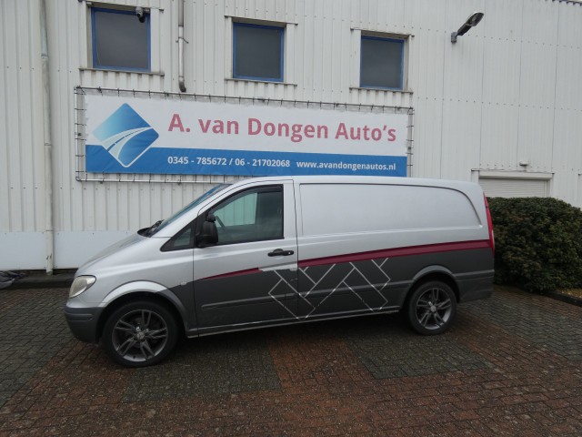 MERCEDES-BENZ VITO 120 CDI 320 6cil Automaat,Clima,Cruise,APK 15-5-26, A van Dongen auto's, Asperen