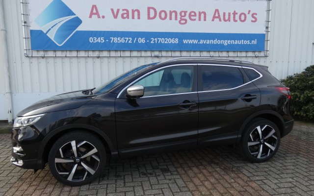 NISSAN QASHQAI 1.2 TEKNA + Automaat,360,Leer.Pano.Navi,Keyless, A van Dongen auto's, Asperen