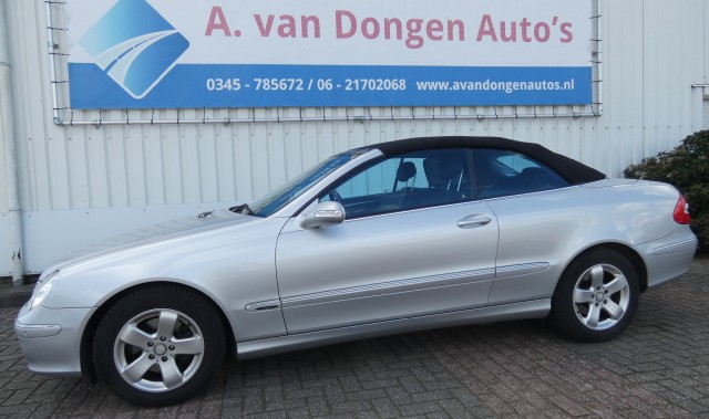 MERCEDES-BENZ CLK-KLASSE 240 AVANTGARDE Automaat,Leer,Xenon,APK 26-1-27, A van Dongen auto's, Asperen