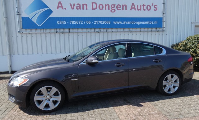 JAGUAR XF 4.2 V8 PREMIUM LUXURY,Leer,Navi,Camera,APK 27-1-27, A van Dongen auto's, Asperen