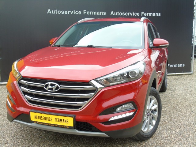 HYUNDAI TUCSON 1.6 GDI 131PK - 2018 - 99DKM - Navi - Trekhaak , Autoservice Fermans Exclusive, Amstenrade