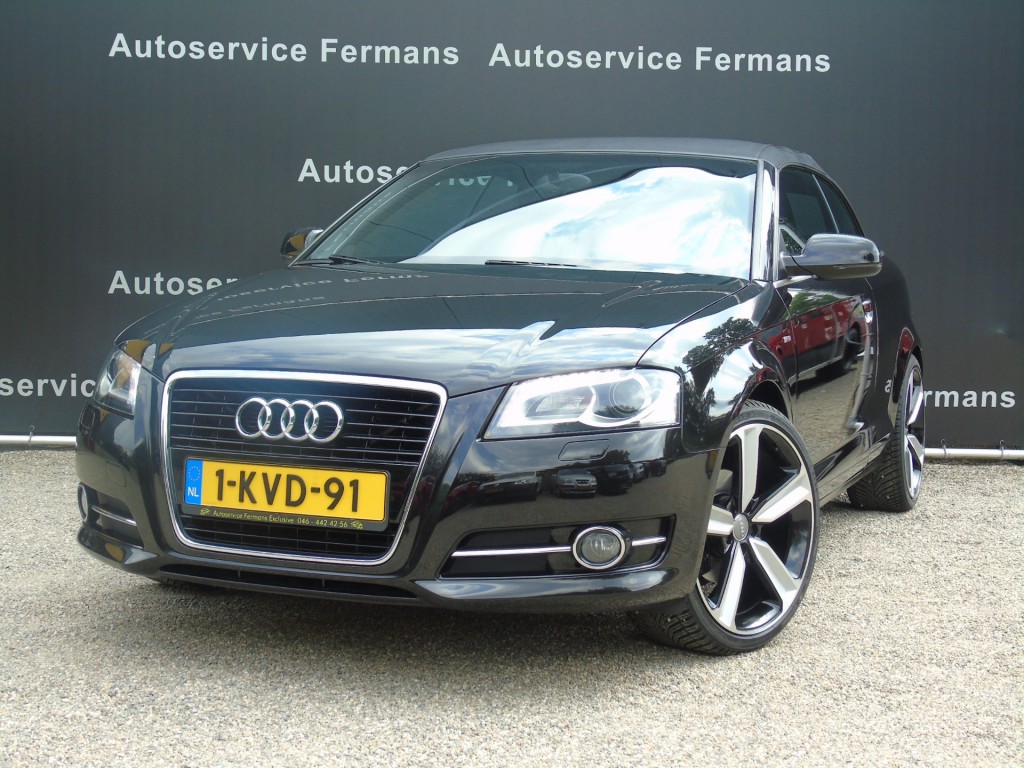 AUDI A3 1.4TSI 122PK S-line Cabrio - Leder - Navigatie - Xenon