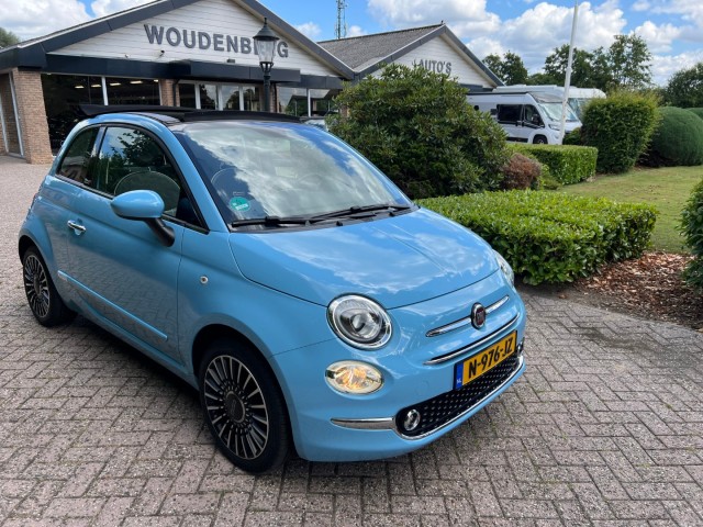 FIAT 500 500c 1.2 Lounge, Airco, Lm velgen, PTS achter, Woudenberg Auto's, Nijkerkerveen