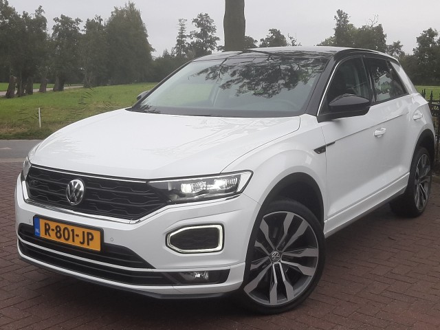 VOLKSWAGEN T-ROC 1.0 TSi 115pk R-Line Airco Navigatie Digitaal-Dashboard App-Connect BTW-auto, Autobedrijf van de Bunt, Zwartebr
