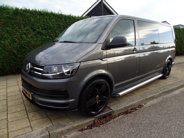 VOLKSWAGEN TRANSPORTER 2.0 TDI L2H1 Dubb Cab-180Pk-Navi carplay-Trkh-Blth, Garage Dekker, Heerhugowaard