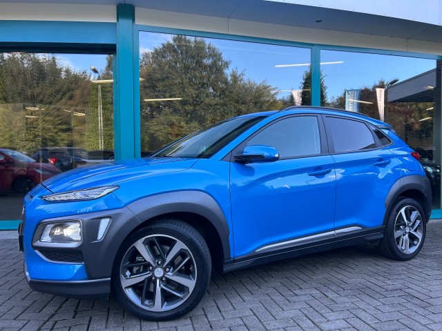 HYUNDAI KONA 1.6 T-GDI 177pk 4WD Autom, Leder, LED, CarPlay, Camera, 18 , Auto Weerveld, Deurningen