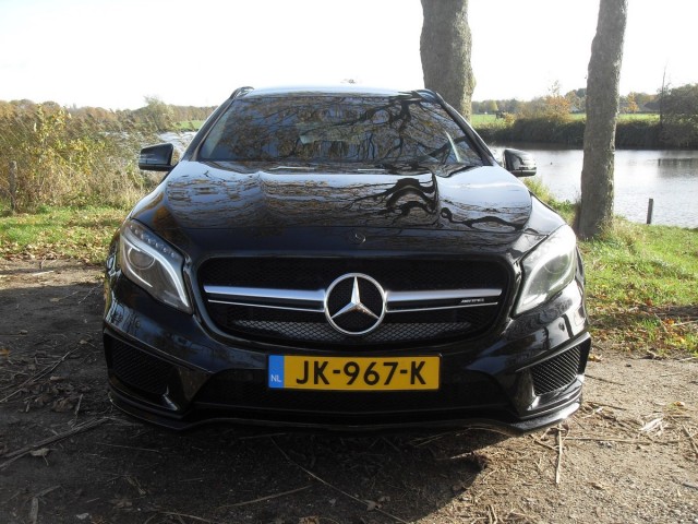 MERCEDES-BENZ GLA-KLASSE AMG45 4Matic Edition1,  360 PK,  Panorama T van Venrooy auto's, 5373 AG Herpen